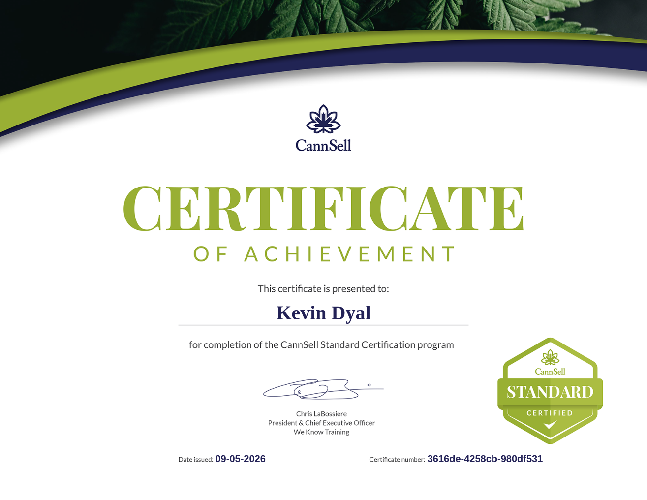 Cybersecurity Certificate Preview